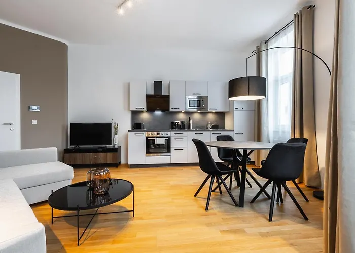 Апартаменты Trendy With - Smart Tv, Coffee Machine In Meidling